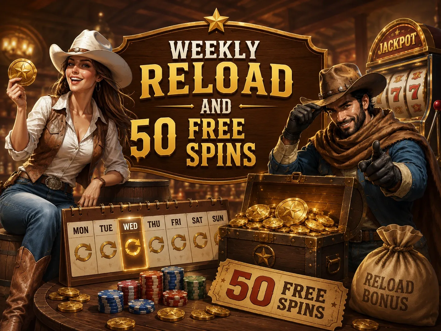 Weekly reload 50 fs